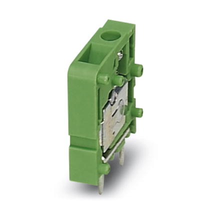FRONT 2,5-V/SA10    PC terminal block, Nominal current: 24 A, Nom. voltage: 250 V, Pitch: 5 mm, Number of positions: 1, Type of connection: Screw conn