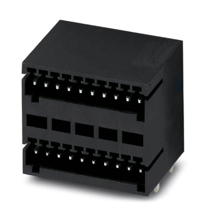 MCD 0,5/ 4-G1-2,5 HT BK    Header, Nominal current: 4 A, Nom. voltage: 32 V, Pitch: 2.5 mm, Number of positions: 4, Color: black, Assembly: SMD/THT/TH