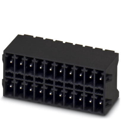 MCDN 1,5/12-G1-3,5 RNP26THR    Header, Nominal current: 8 A, Nom. voltage: 160 V, Pitch: 3.5 mm, Number of positions: 12, Color: black, Assembly: SMD/