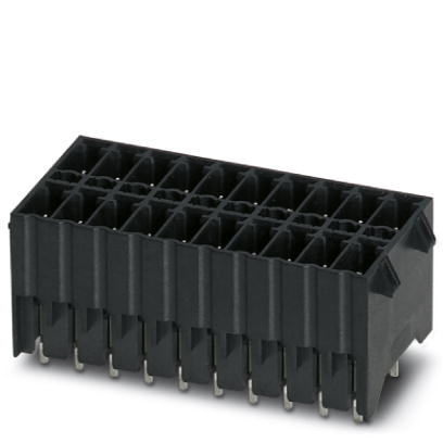 MCDNV 1,5/ 4-G1-3,5 RNP14THR    Header, Nominal current: 8 A, Nom. voltage: 160 V, Pitch: 3.5 mm, Number of positions: 4, Color: black, Assembly: SMD/