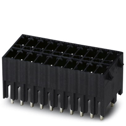 MCDNV 1,5/15-G1-3,5 RNP26THR    Header, Nominal current: 8 A, Nom. voltage: 160 V, Pitch: 3.5 mm, Number of positions: 15, Color: black, Assembly: SMD