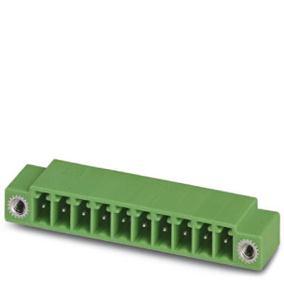 EMC 1,5/ 4-GF-3,81    Header, Nominal current: 8 A, Nom. voltage: 160 V, Pitch: 3.81 mm, Number of positions: 4, Color: green, Assembly: Press-in