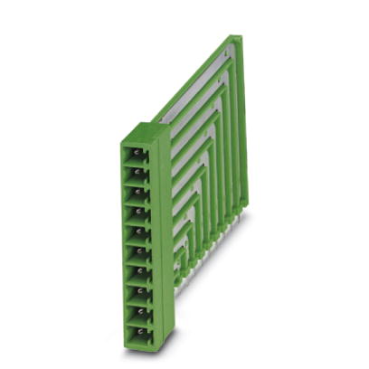 MCO 1,5/ 9-GR-3,81    Header, Nominal current: 8 A, Nom. voltage: 125 V, Pitch: 3.81 mm, Number of positions: 9, Color: green, Assembly: Soldering
