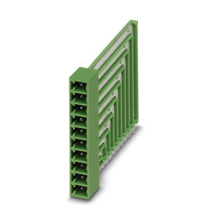 MCO 1,5/ 3-GL-3,81    Header, Nominal current: 8 A, Nom. voltage: 125 V, Pitch: 3.81 mm, Number of positions: 3, Color: green, Assembly: Soldering
