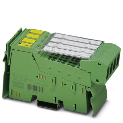 IB IL AO 4/8/U/BP-PAC    Inline analog output terminal, complete with accessories (plug connector and labeling field), 8 outputs, 0 - 10 V, ?10 V, 2-c
