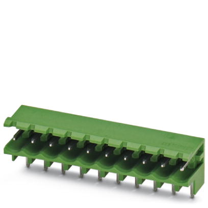 MSTBW 2,5/24-G-5,08    Header, Nominal current: 12 A, Nom. voltage: 250 V, Pitch: 5.08 mm, Number of positions: 24, Color: green, Assembly: Soldering