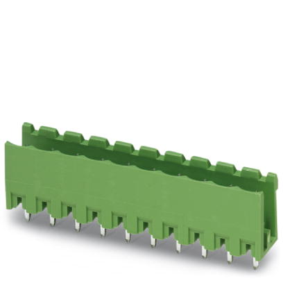 MSTBV 2,5/12-G-5,08 BK    Header, Nominal current: 12 A, Nom. voltage: 250 V, Pitch: 5.08 mm, Number of positions: 12, Color: black, Assembly: Solderi