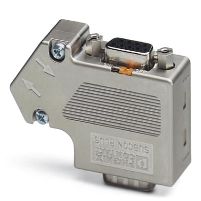 SUBCON-PLUS-CAN/PG    Angled CANopen connector with additional PG connection