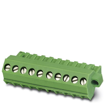 SMSTB 2,5/10-STF-5,08    Plug component, Nominal current: 12 A, Nom. voltage: 250 V, Pitch: 5.08 mm, Number of positions: 10, Connection type: Screw c