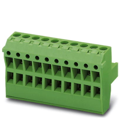TMSTBP 2,5/ 5-ST-5,08 AU    Plug component, Nominal current: 12 A, Nom. voltage: 250 V, Pitch: 5.08 mm, Number of positions: 5, Connection type: Screw