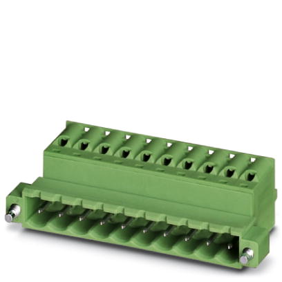 FKIC 2,5/ 4-STF    Plug component, Nominal current: 12 A, Nom. voltage: 320 V, Pitch: 5 mm, Number of positions: 4, Connection type: Spring-cage conne