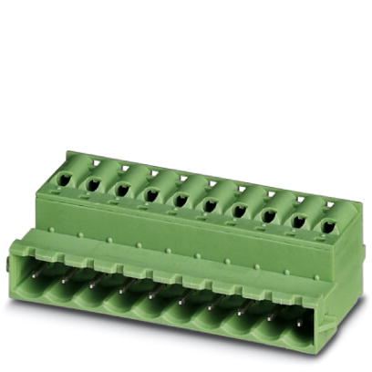 FKIC 2,5/ 9-ST-5,08-RN    Plug component, Nominal current: 12 A, Nom. voltage: 320 V, Pitch: 5.08 mm, Number of positions: 9, Connection type: Spring-