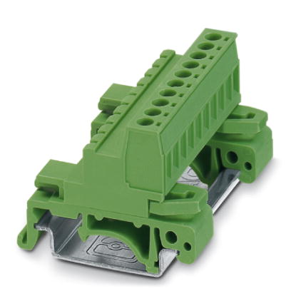UMSTBHK 2,5/10-G    Plug component, Nominal current: 12 A, Nom. voltage: 250 V, Pitch: 5 mm, Number of positions: 10, Connection type: Screw connectio