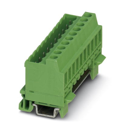 MSTBVK 2,5/ 2-G-5,08    Plug component, Nominal current: 12 A, Nom. voltage: 320 V, Pitch: 5.08 mm, Number of positions: 2, Connection type: Screw con