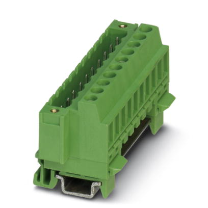 MSTBVK 2,5/ 2-GF-5,08    Plug component, Nominal current: 12 A, Nom. voltage: 320 V, Pitch: 5.08 mm, Number of positions: 2, Connection type: Screw co