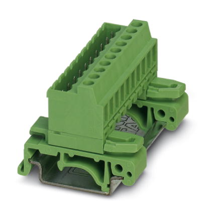 UMSTBVK 2,5/ 2-G-5,08    Plug component, Nominal current: 12 A, Nom. voltage: 320 V, Pitch: 5.08 mm, Number of positions: 2, Connection type: Screw co