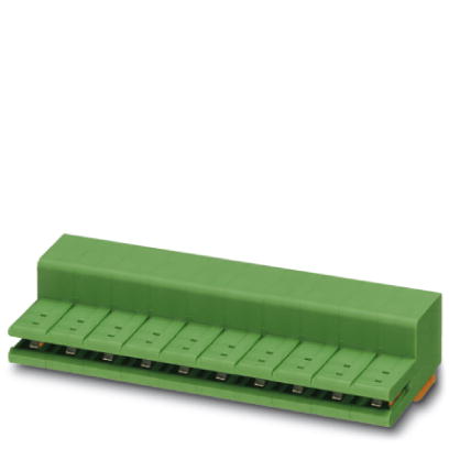 ZEC 1,5/ 8-ST-7,5 C2 R1,8    Direct connectors, Nominal current: 10 A, Nom. voltage: 400 V, Pitch: 7.5 mm, Number of positions: 8, Connection type: Sp