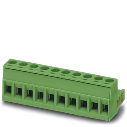 MSTB 2,5 HC/ 7-ST-5,08 BD:NZSO    Plug component, Nominal current: 16 A, Nom. voltage: 250 V, Pitch: 5.08 mm, Number of positions: 7, Connection type: