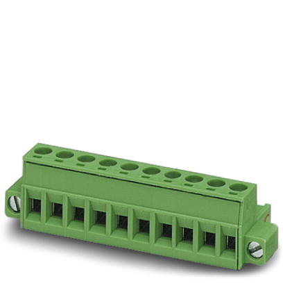 MSTB 2,5 HC/ 9-STF-5,08    Plug component, Nominal current: 16 A, Nom. voltage: 250 V, Pitch: 5.08 mm, Number of positions: 9, Connection type: Screw