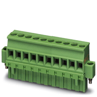 MVSTBR 2,5 HC/ 5-STF-5,08    Plug component, Nominal current: 16 A, Nom. voltage: 250 V, Pitch: 5.08 mm, Number of positions: 5, Connection type: Scre