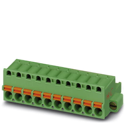 FKC 2,5 HC/ 2-STF-5,08    Plug component, Nominal current: 16 A, Nom. voltage: 250 V, Pitch: 5.08 mm, Number of positions: 2, Connection type: Spring-