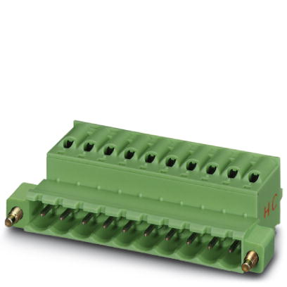 FKIC 2,5 HC/ 2-STF-5,08    Plug component, Nominal current: 16 A, Nom. voltage: 320 V, Pitch: 5.08 mm, Number of positions: 2, Connection type: Spring
