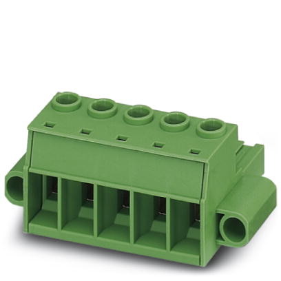 PC 16/ 6-STF-10,16    Plug component, Nominal current: 76 A, Nom. voltage: 1000 V, Pitch: 10.16 mm, Number of positions: 6, Connection type: Screw con