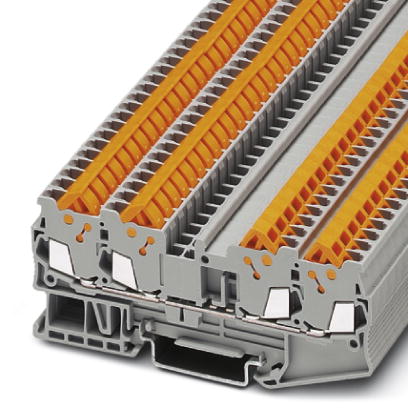 QTC 1,5-QUATTRO    Feed-through modular terminal block, Type of connection: Quick connection, Quick