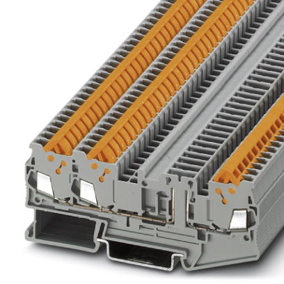 QTC 1,5-TWIN-TG    Disconnect and knife disconnect terminal block, Type of connection: Quick connect
