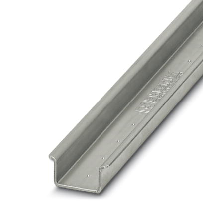 NS 35/15-2,3 UNPERF 2000MM-VPE    DIN rail, material: Steel, unperforated, 2.3 mm thick, height 15 mm, width 35 mm, length: 2 m