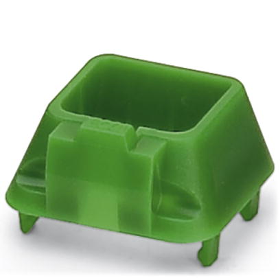 FL PLUG GUARD GN    Security frame for SFN switch and patch fields, green