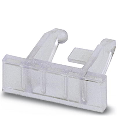 KLM    Terminal strip markers, for strip marking, snap onto end bracket E/UK or CLIPFIX 35, lettering field size: 25 x 6 mm