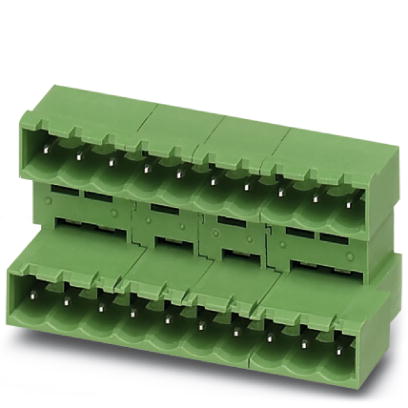 MDSTBA 2,5/ 2-GR    Header, Nominal current: 10 A, Nom. voltage: 250 V, Pitch: 5 mm, Number of positions: 2