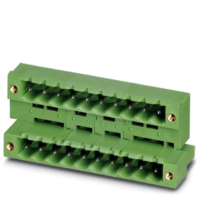 MDSTB 2,5/ 2-GF    Header, Nominal current: 10 A, Nom. voltage: 250 V, Pitch: 5 mm, Number of positions: 2, Assembly: Soldering