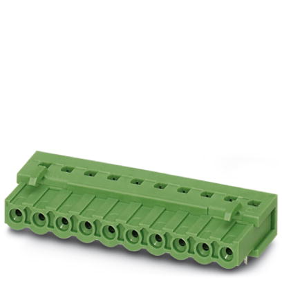 IC 2,5/ 2-G-5,08    Header, Nominal current: 12 A, Nom. voltage: 320 V, Pitch: 5.08 mm, Number of positions: 2, Assembly: Soldering