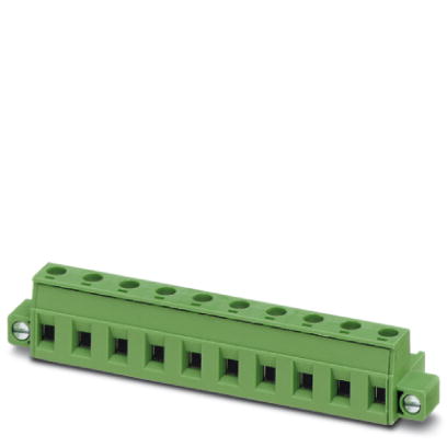 GMSTB 2,5/ 2-STF-7,62    Plug component, Nominal current: 12 A, Nom. voltage: 400 V, Pitch: 7.62 mm, Number of positions: 2, Connection type: Screw co