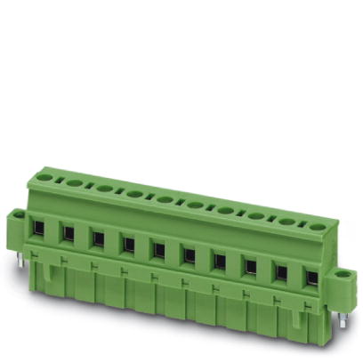 GMVSTBR 2,5/ 2-STF-7,62    Plug component, Nominal current: 12 A, Nom. voltage: 500 V, Pitch: 7.62 mm, Number of positions: 2, Connection type: Screw