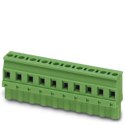 GMVSTBW 2,5/ 2-ST    Plug component, Nominal current: 12 A, Nom. voltage: 500 V, Pitch: 7.5 mm, Number of positions: 2, Connection type: Screw connect