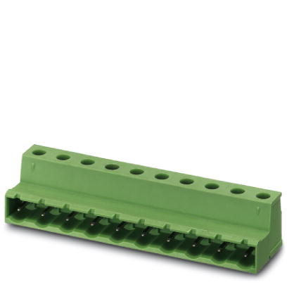 GIC 2,5/11-ST-7,62    Plug component, Nominal current: 12 A, Nom. voltage: 400 V, Pitch: 7.62 mm, Number of positions: 11, Connection type: Screw conn
