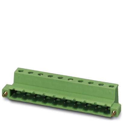 GIC 2,5/10-STF-7,62    Plug component, Nominal current: 12 A, Nom. voltage: 400 V, Pitch: 7.62 mm, Number of positions: 10, Connection type: Screw con