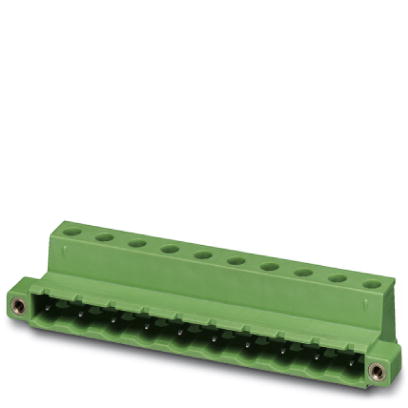 GIC 2,5/ 2-STGF-7,62    Plug component, Nominal current: 12 A, Nom. voltage: 400 V, Pitch: 7.62 mm, Number of positions: 2, Connection type: Screw con
