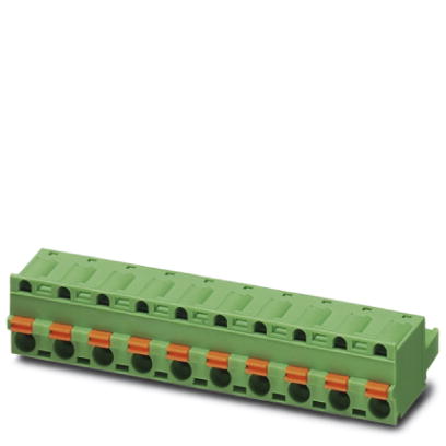 GFKC 2,5/ 5-ST-7,62    Plug component, Nominal current: 12 A, Nom. voltage: 400 V, Pitch: 7.62 mm, Number of positions: 5, Connection type: Spring-cag