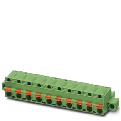 GFKC 2,5/ 4-STF-7,62    Plug component, Nominal current: 12 A, Nom. voltage: 400 V, Pitch: 7.62 mm, Number of positions: 4, Connection type: Spring-ca