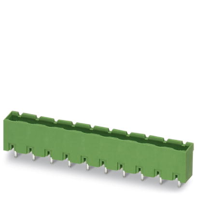 GMSTBVA 2,5/ 2-G    Header, Nominal current: 12 A, Nom. voltage: 400 V, Pitch: 7.5 mm, Number of positions: 2, Color: green, Assembly: Soldering