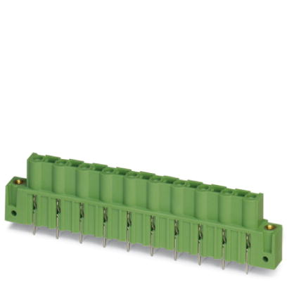 GICV 2,5/ 8-GF-7,62    Header, Nominal current: 12 A, Nom. voltage: 500 V, Pitch: 7.62 mm, Number of positions: 8, Assembly: Soldering