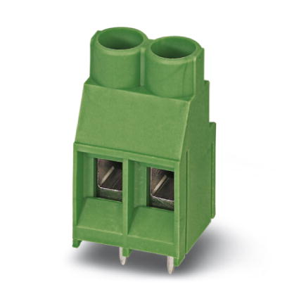 MKDS 5/ 2-6,35    PC terminal block, Nominal current: 32 A, Nom. voltage: 500 V, Pitch: 6.35 mm, Number of positions: 2, Type of connection: Screw con