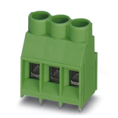 MKDS 5/ 3-6,35    PC terminal block, Nominal current: 32 A, Nom. voltage: 500 V, Pitch: 6.35 mm, Number of positions: 3, Type of connection: Screw con