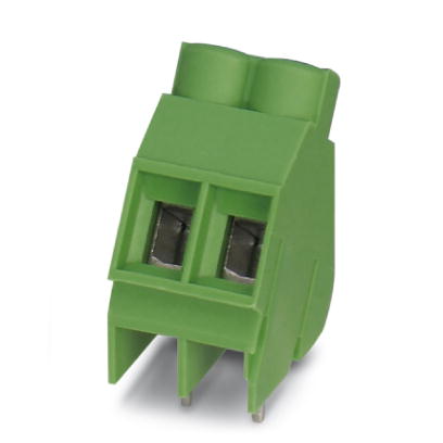 SMKDS 5/ 2-6,35    PC terminal block, Nominal current: 32 A, Nom. voltage: 500 V, Pitch: 6.35 mm, Number of positions: 2, Type of connection: Screw co