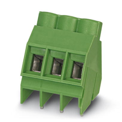 SMKDS 5/ 3-6,35    PC terminal block, Nominal current: 32 A, Nom. voltage: 500 V, Pitch: 6.35 mm, Number of positions: 3, Type of connection: Screw co