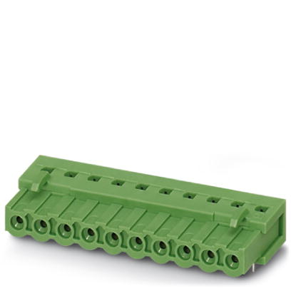 IC 2,5 HC/ 2-G-5,08    Header, Nominal current: 16 A, Nom. voltage: 320 V, Pitch: 5.08 mm, Number of positions: 2, Color: green, Assembly: Soldering